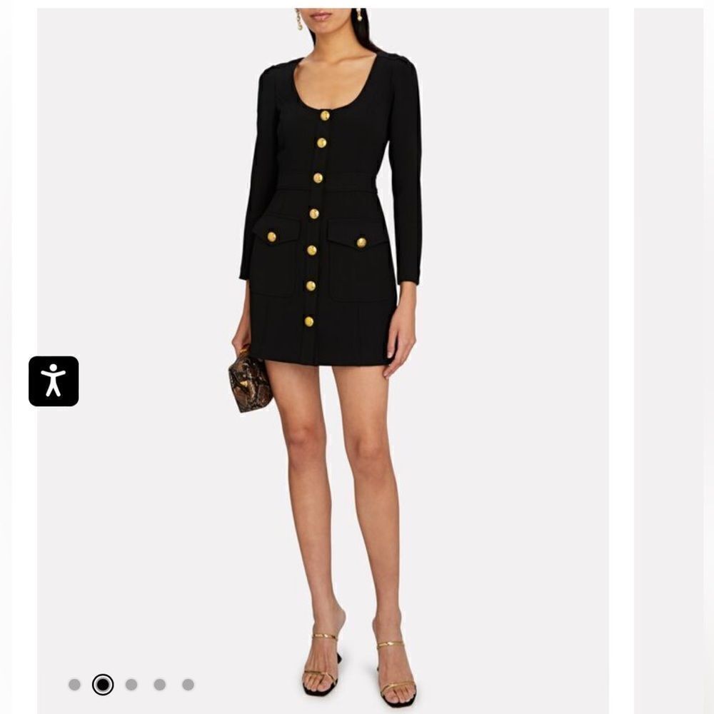 A.L.C Ivy Button Down Mini Dress - Picture 2 of 7